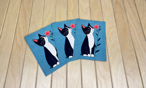 Открытки картонные 