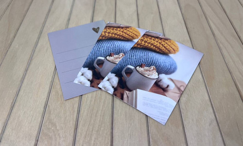 Открытки картонные 