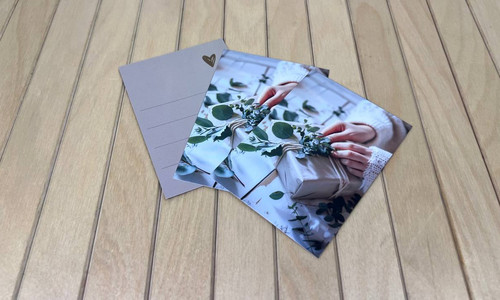 Открытки картонные 