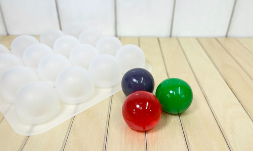 Шарики 3D большие (16 шт на листе)