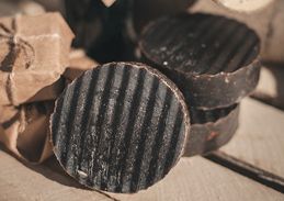 Дегтярное мыло горячим способом