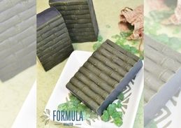 Мыло с нуля «Уголь и спирулина» холодным способом